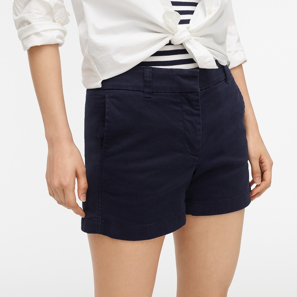 J.Crew 4” Chino Short (Navy)